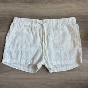 Caslon 100% Linen Drawstring Shorts